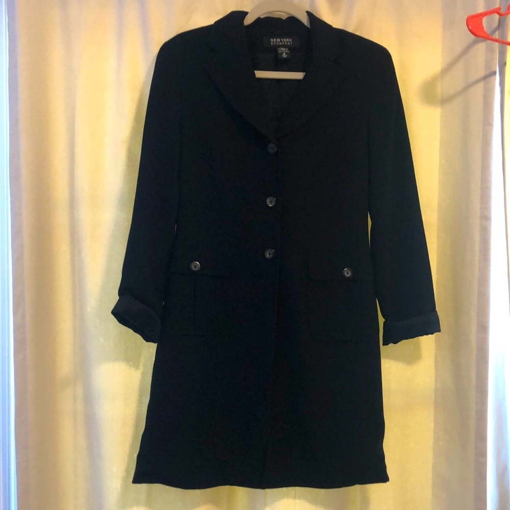 New York & Co Long Suit Jacket